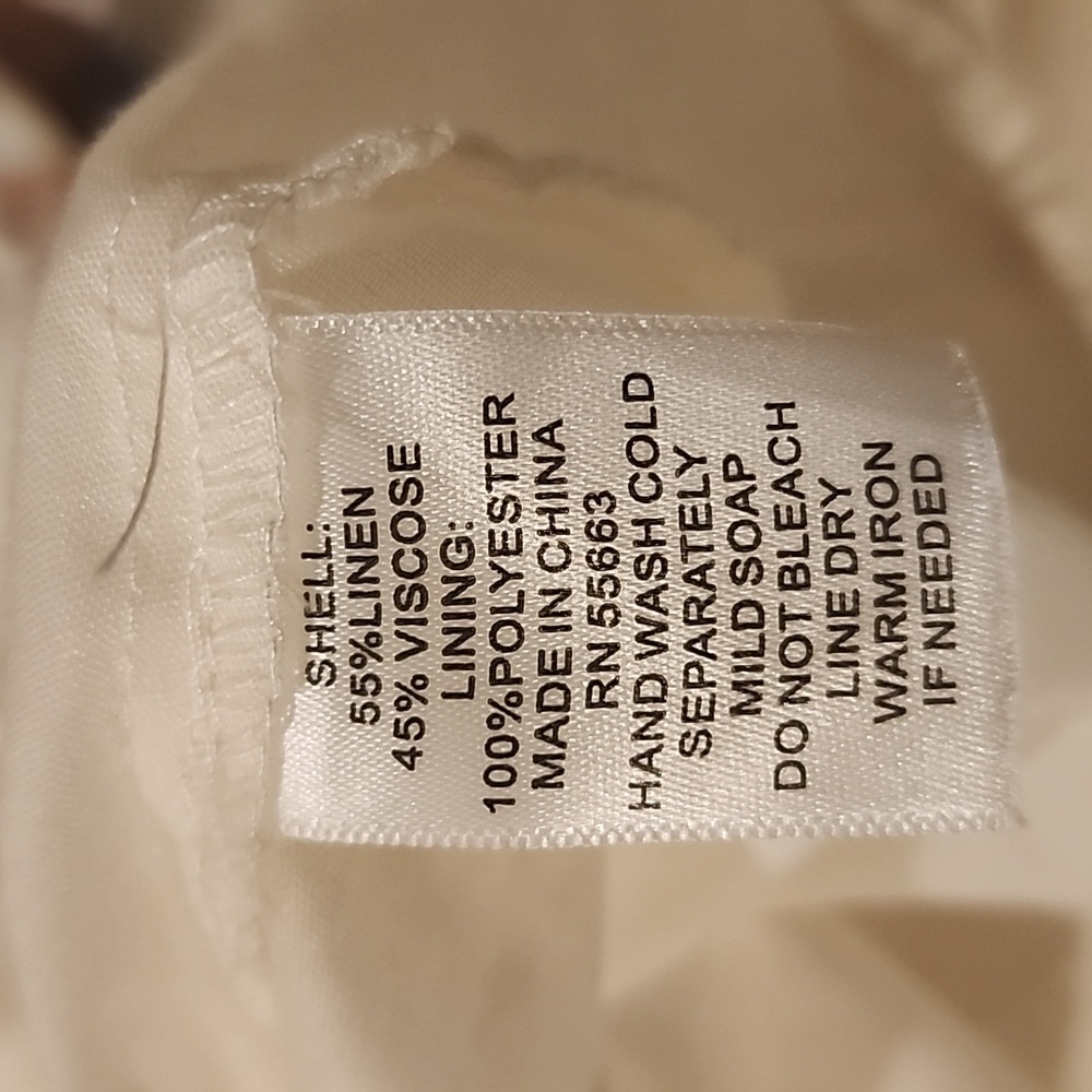 C&C California Tropical Linen Blend Maxi Dress - Picture 8 of 8